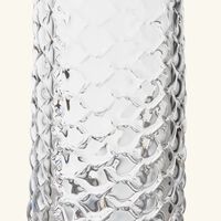 mario cioni   c elephants whisper vase tall clear