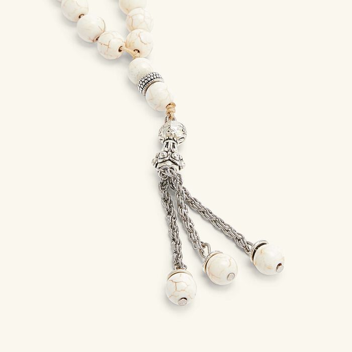 لايت اوف سكينة مسبحة من العقيق الرخامي