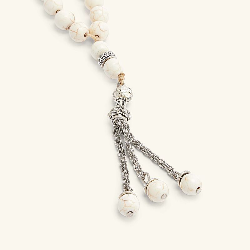 لايت اوف سكينة مسبحة من العقيق الرخامي