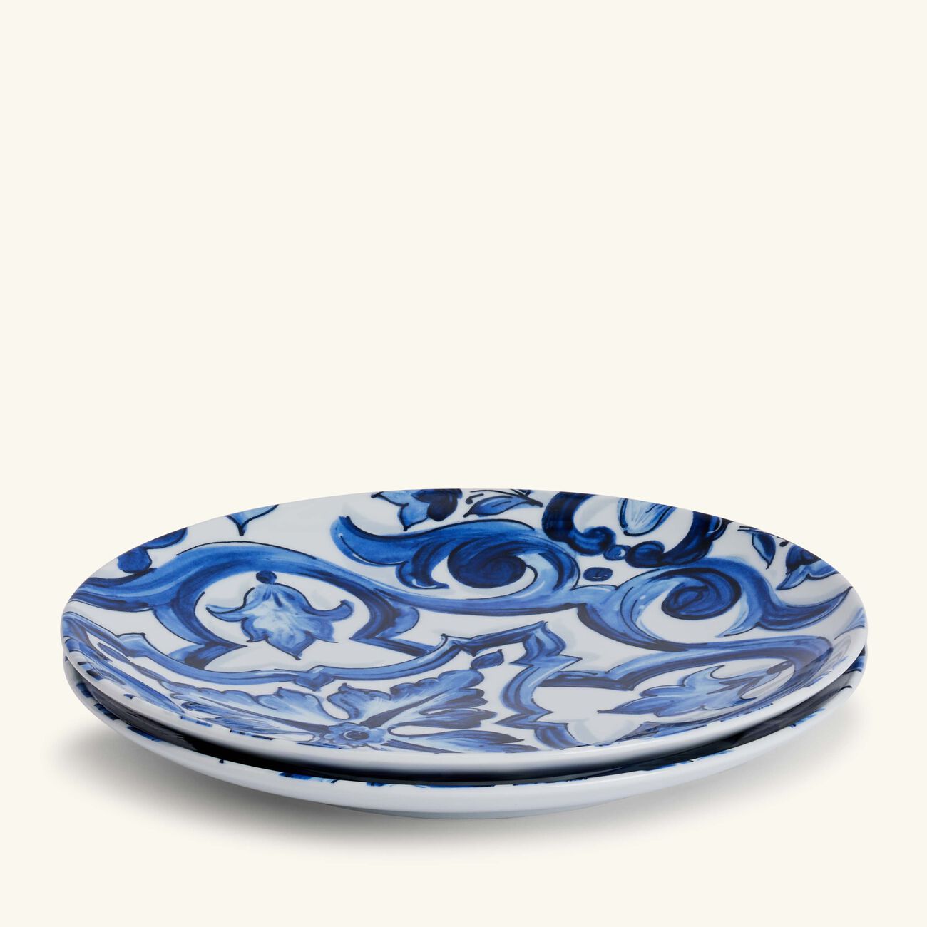 Blu Mediterraneo Stella Dinner Plate Blue Round 26cm Set Of 2 dolce gabbana casa blu mediterraneo stella dinner plate blue round 26cm set of 2