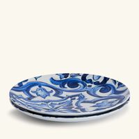 Blu Mediterraneo Stella Dinner Plate Blue Round 26cm Set Of 2 dolce gabbana casa blu mediterraneo stella dinner plate blue round 26cm set of 2