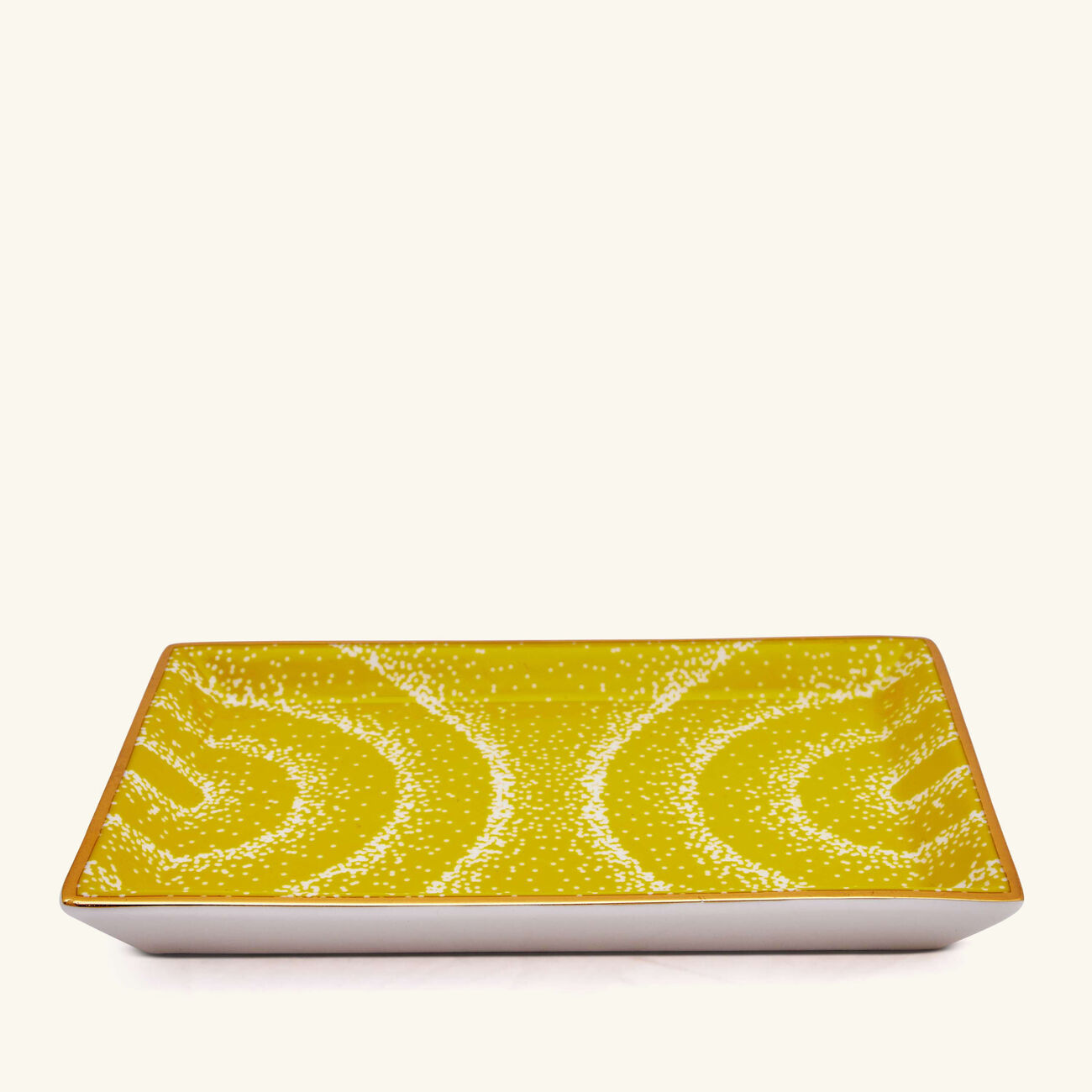 jonathan adler vapor trinket tray rectangular yellow