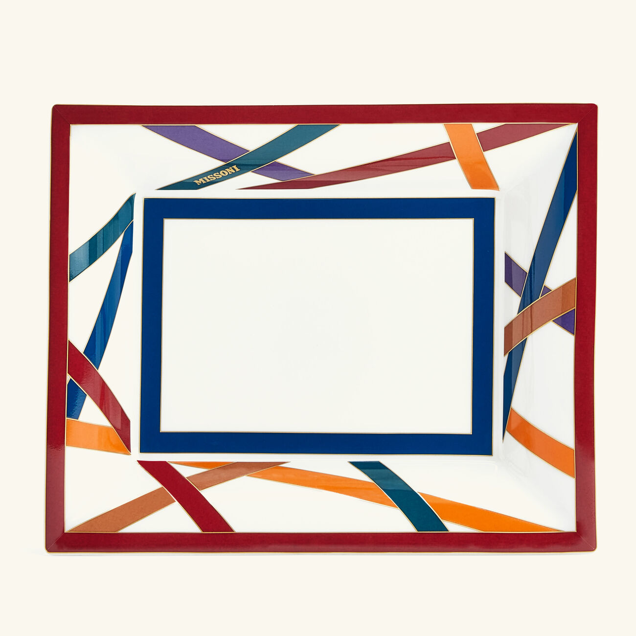 ميسوني هوم صينية الحلى والمجوهرات ناستري مستطيلة صغيرة