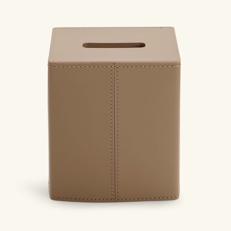 Narciso Square Tissue Box Brown giobagnara narciso square tissue box brown