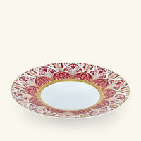 Reves Du Nil Pourpre Large Rim Soup Plate Red 27cm haviland reves du nil pourpre large rim soup plate red 27cm