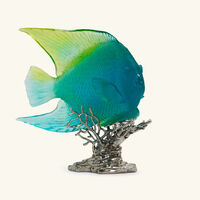 Maya Royal Angelfish Figurine Medium Blue Limited Edition daum maya royal angelfish figurine medium blue limited edition