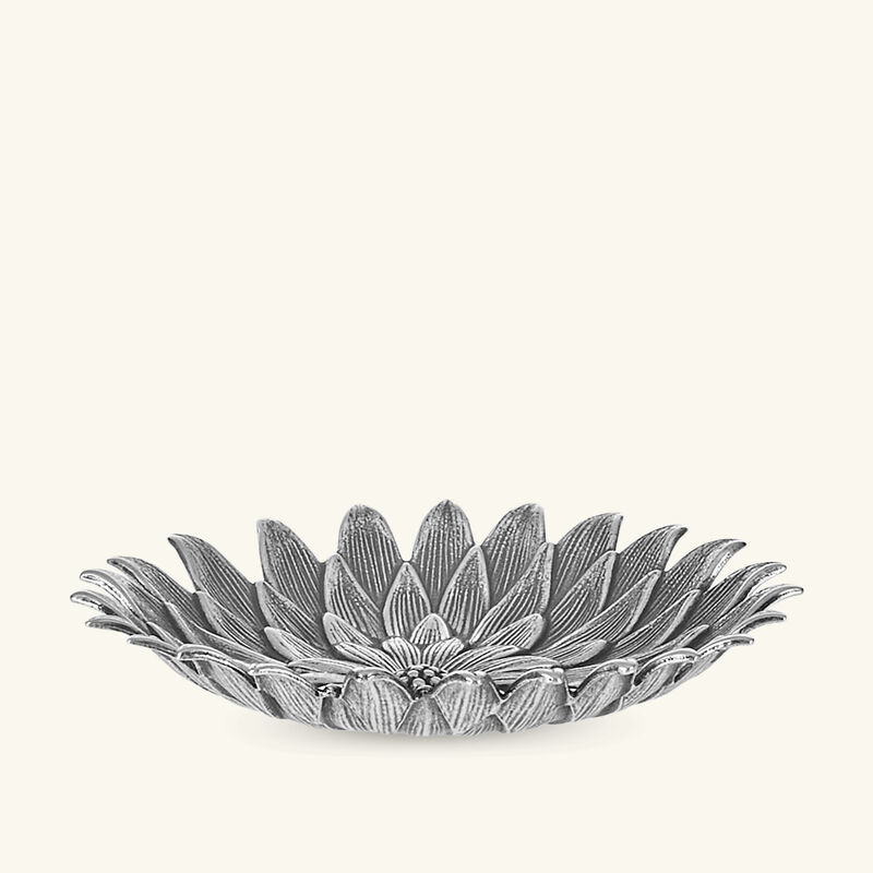 buccellati anemone flower bowl small silver