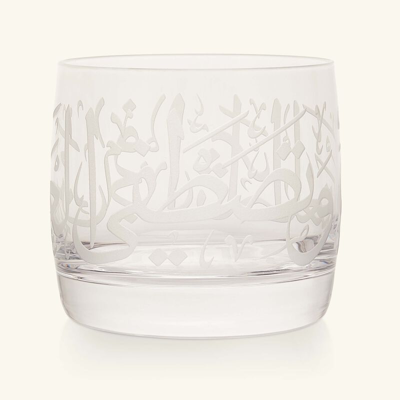 دملاج حامل الشموع  ثلث  بتصميم شفاف