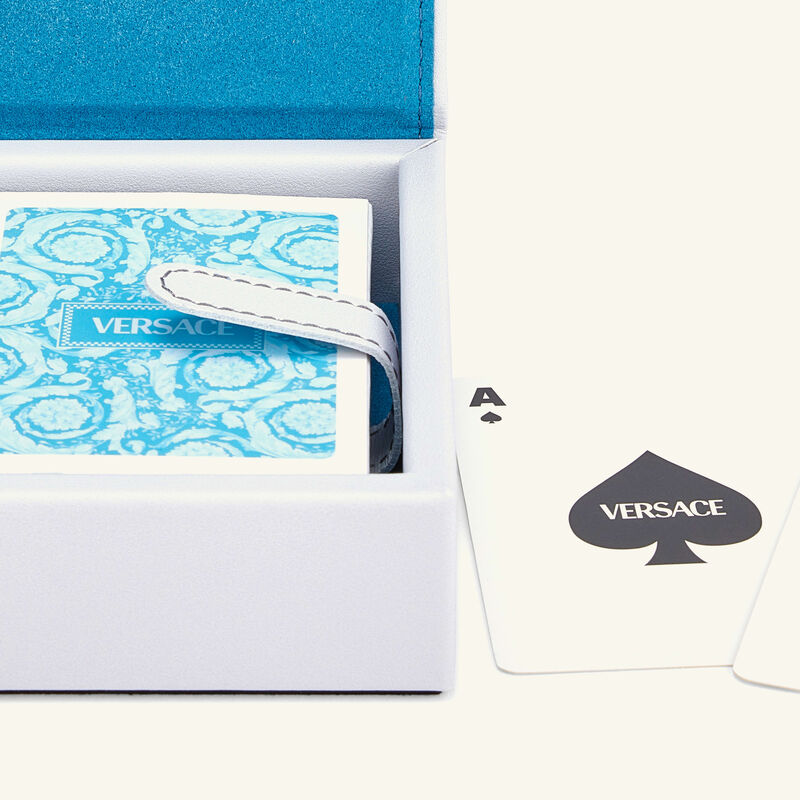 Medusa Playing Cards Box Set versace medusa playing cards box set