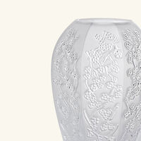 lalique sakura vase small clear