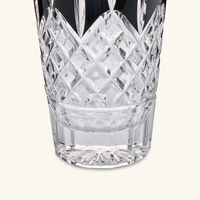 Lismore Black Vase Medium Black waterford lismore black vase medium black