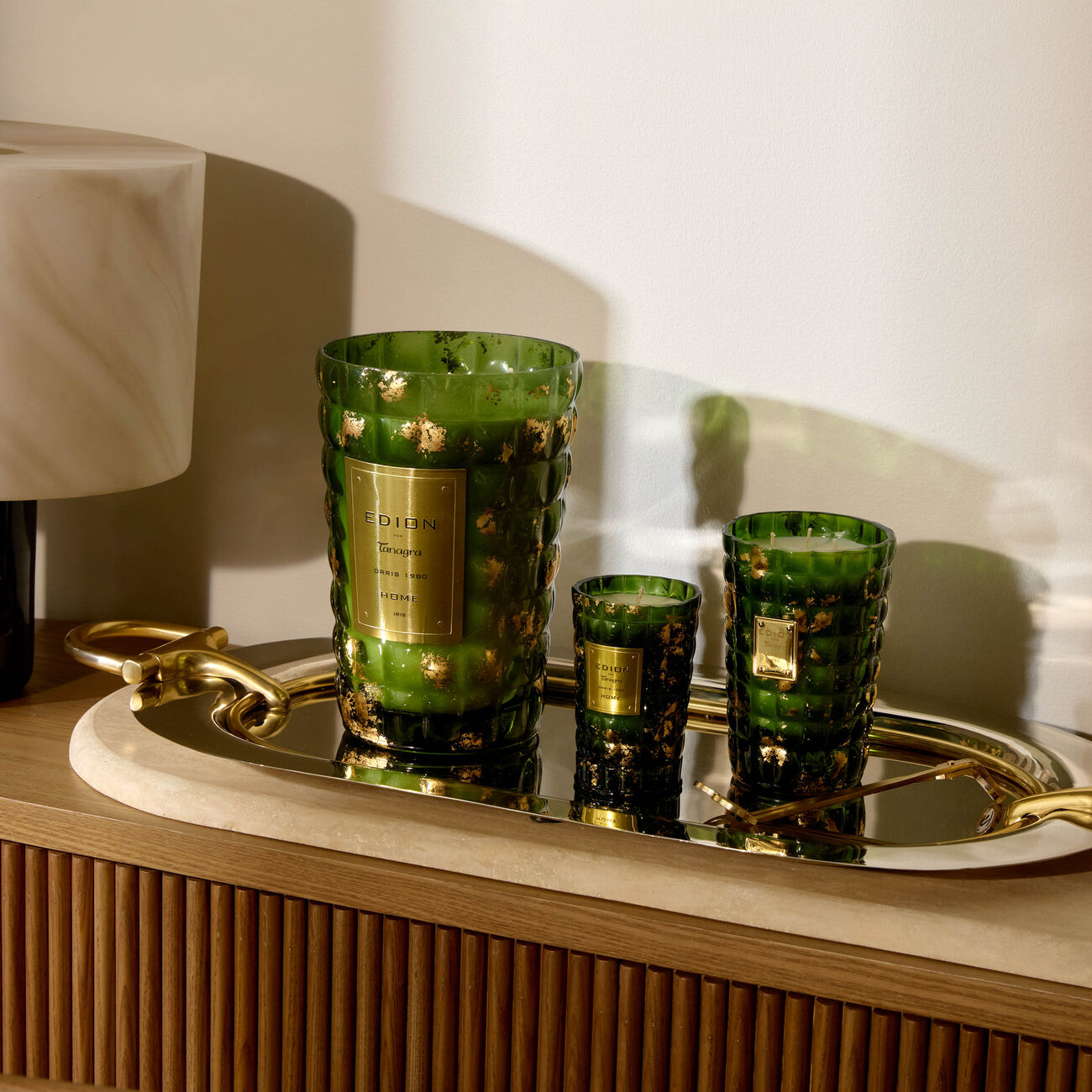 edion iris green scented candle 2 5kg