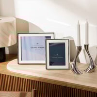 georg jensen deco picture frame silver medium