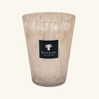 baobab collection pearls white candle max 24