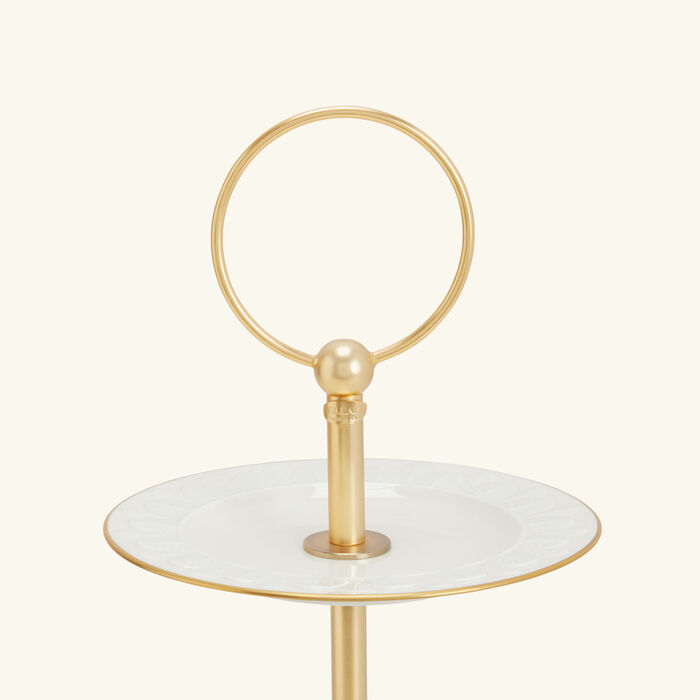 Peacock Cake Stand White villari peacock cake stand white