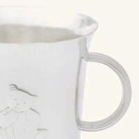christofle charlie bear baby cup with handles silver plated