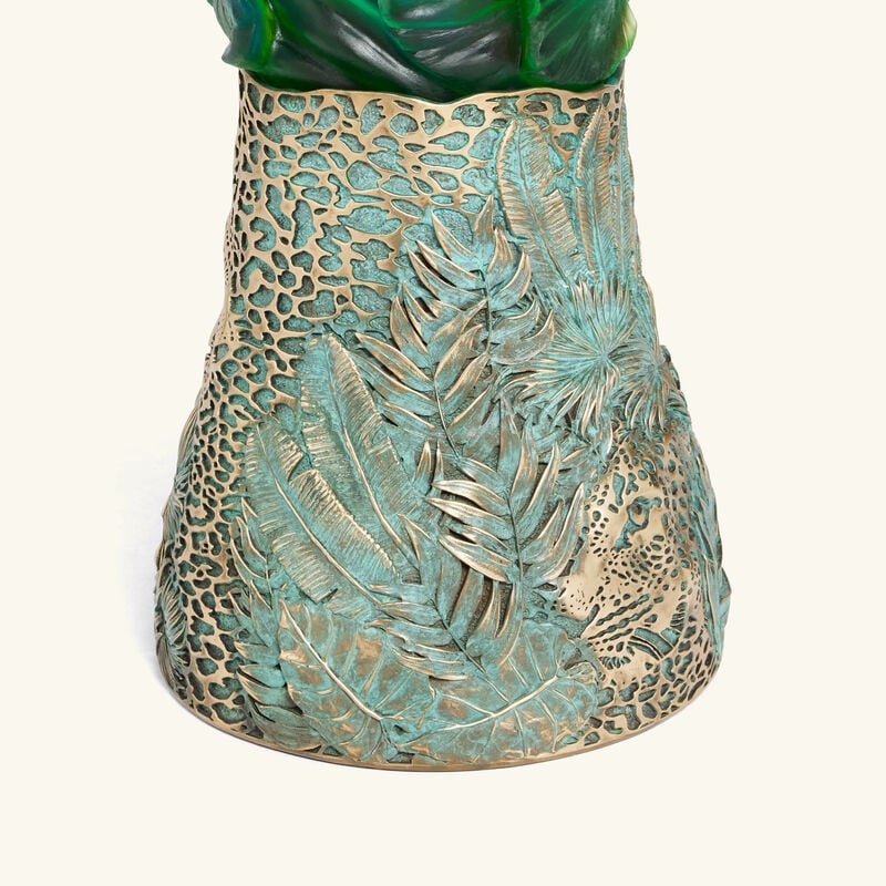 Prestige Tropical Borneo Vase Medium Green daum prestige tropical borneo vase medium green