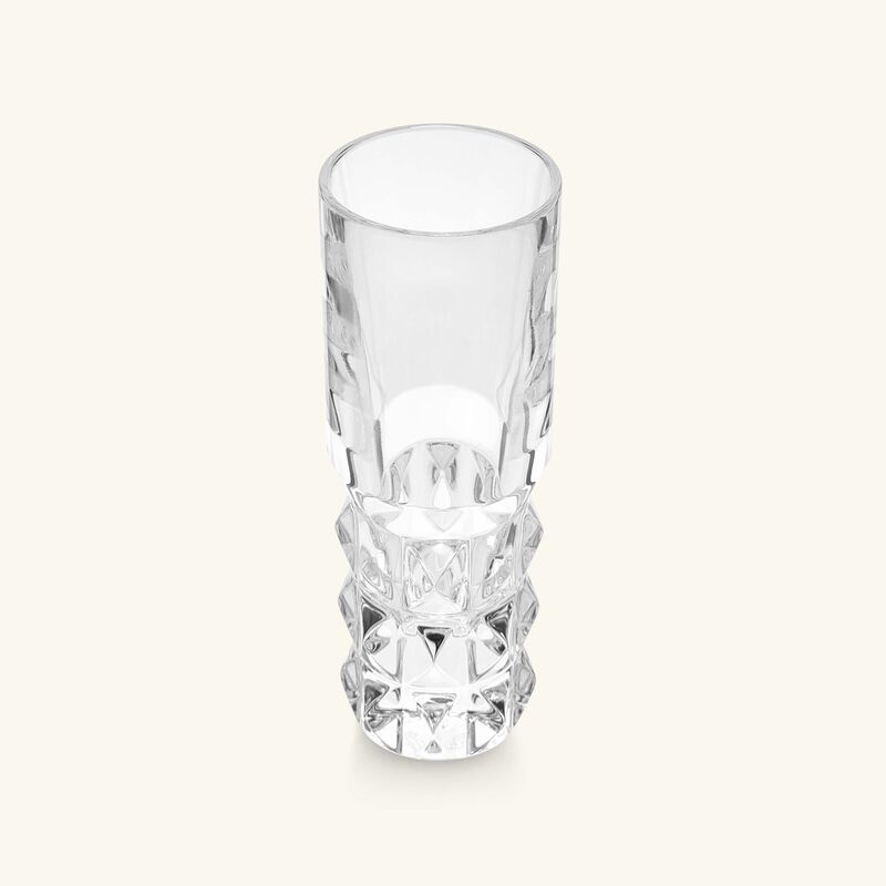 baccarat louxor drinking glass clear set of 2