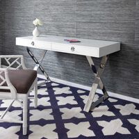 Channing Desk White jonathan adler channing desk white