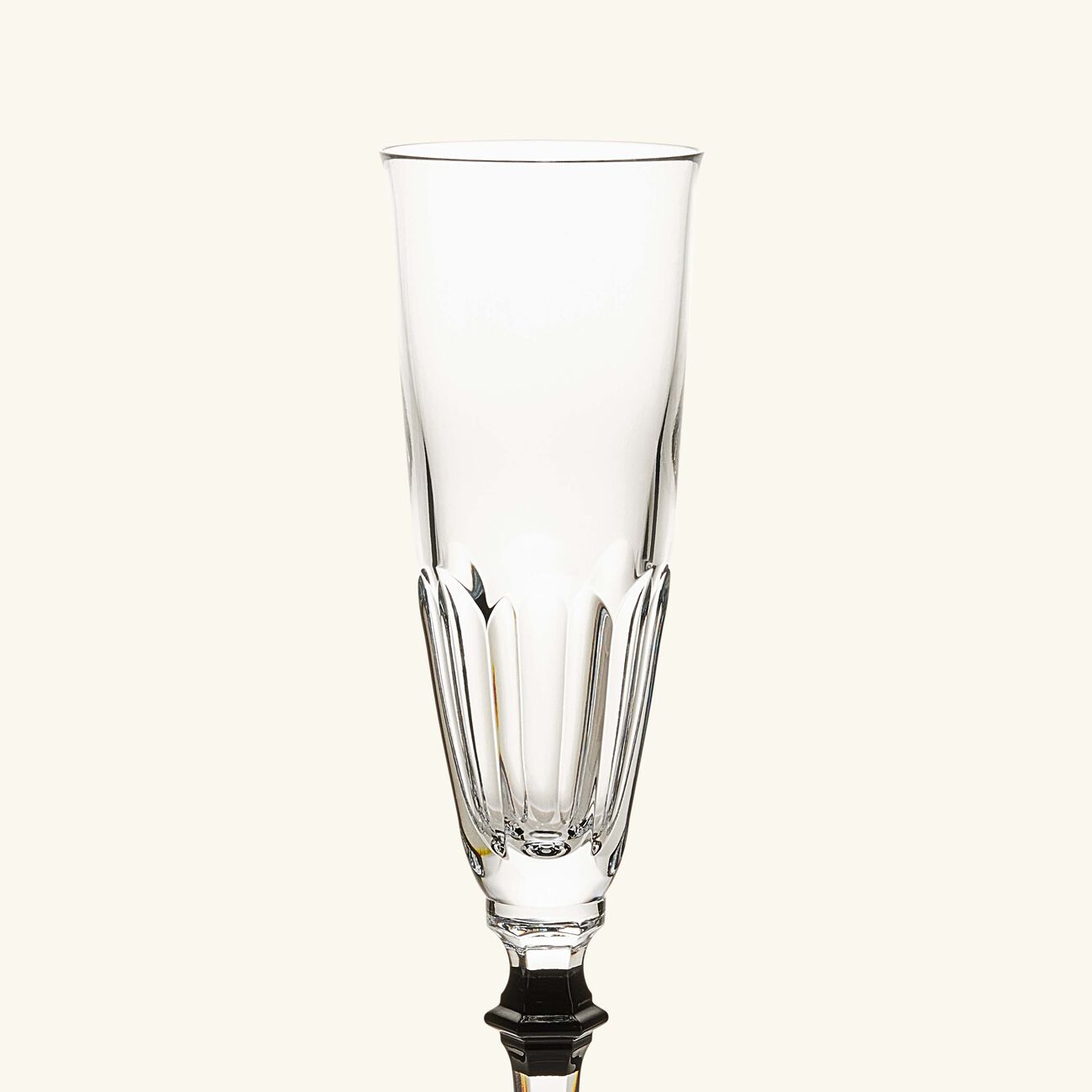 baccarat harcourt eve champagne glass clear