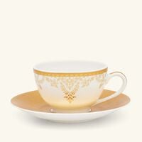 Voyage Tea Cup & Saucer Gold bernardaud voyage tea cup saucer gold