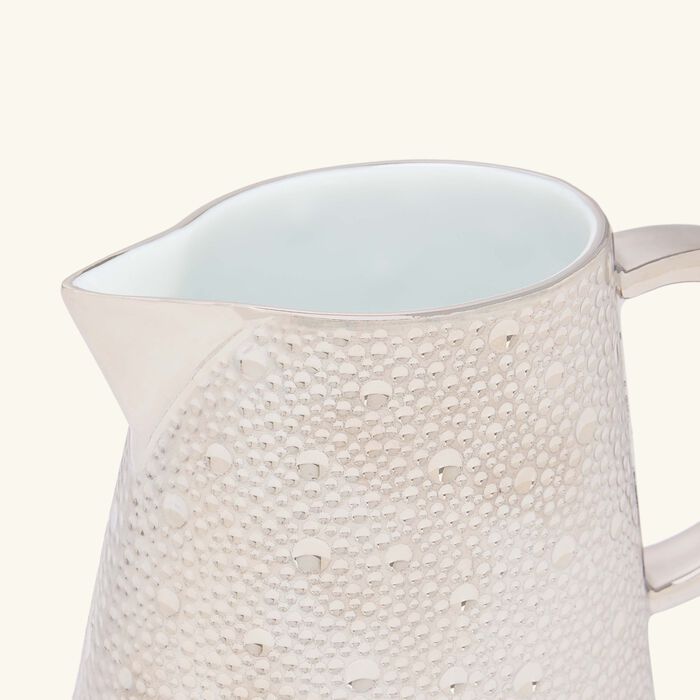 bernardaud ecume milk pitcher silver