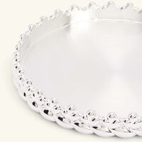 Babylone Candle Holder Silver Plated christofle babylone candle holder silver plated