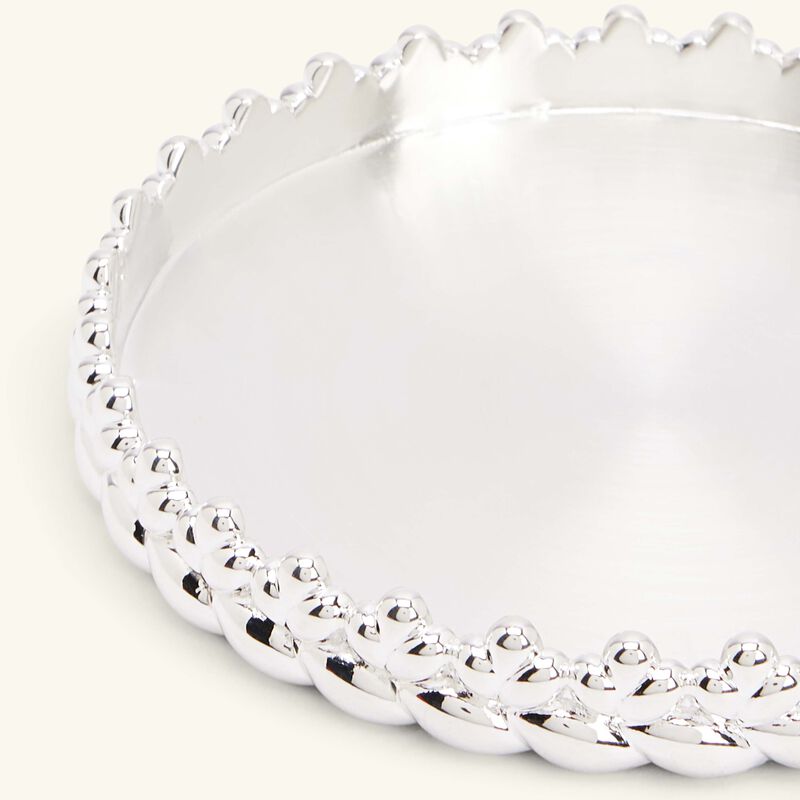 Babylone Candle Holder Silver Plated christofle babylone candle holder silver plated