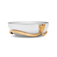 Deco Leaves Bowl, small