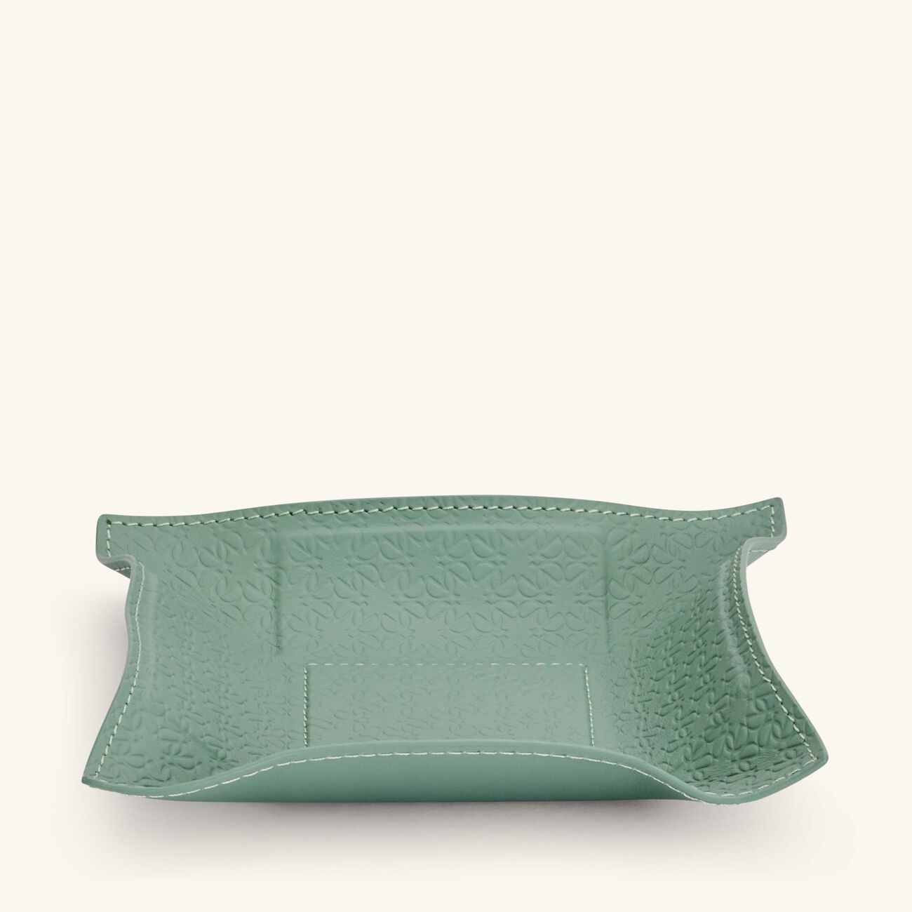 giobagnara elie saab monogram trinket tray square small agata green