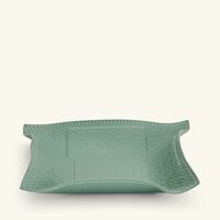 giobagnara elie saab monogram trinket tray square small agata green