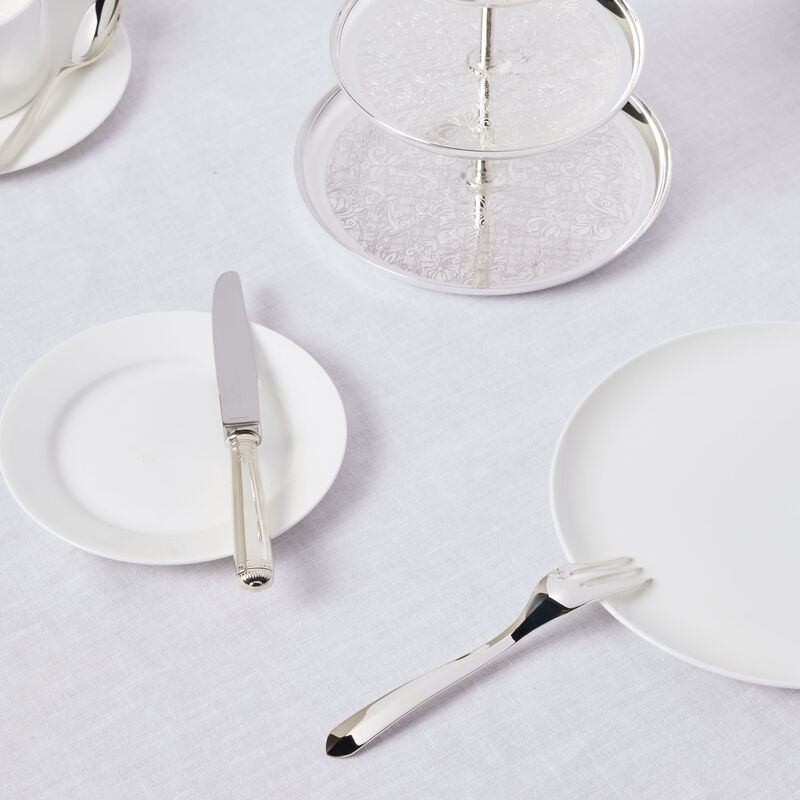 كريستوفل شوكة الكيك إنفيني باللون الفضي