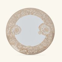 فيرساتشي طبق الطعام المستدير باروكو بلون البيج   28 سم