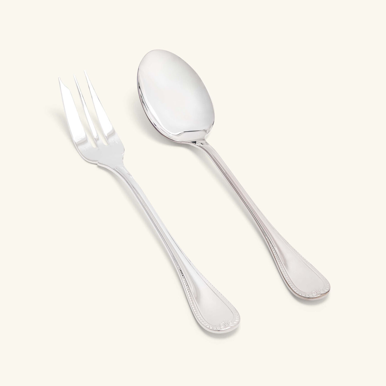 christofle malmaison serving set silver plated