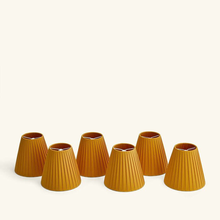 baccarat z nith lampshade set of 6 limited edition