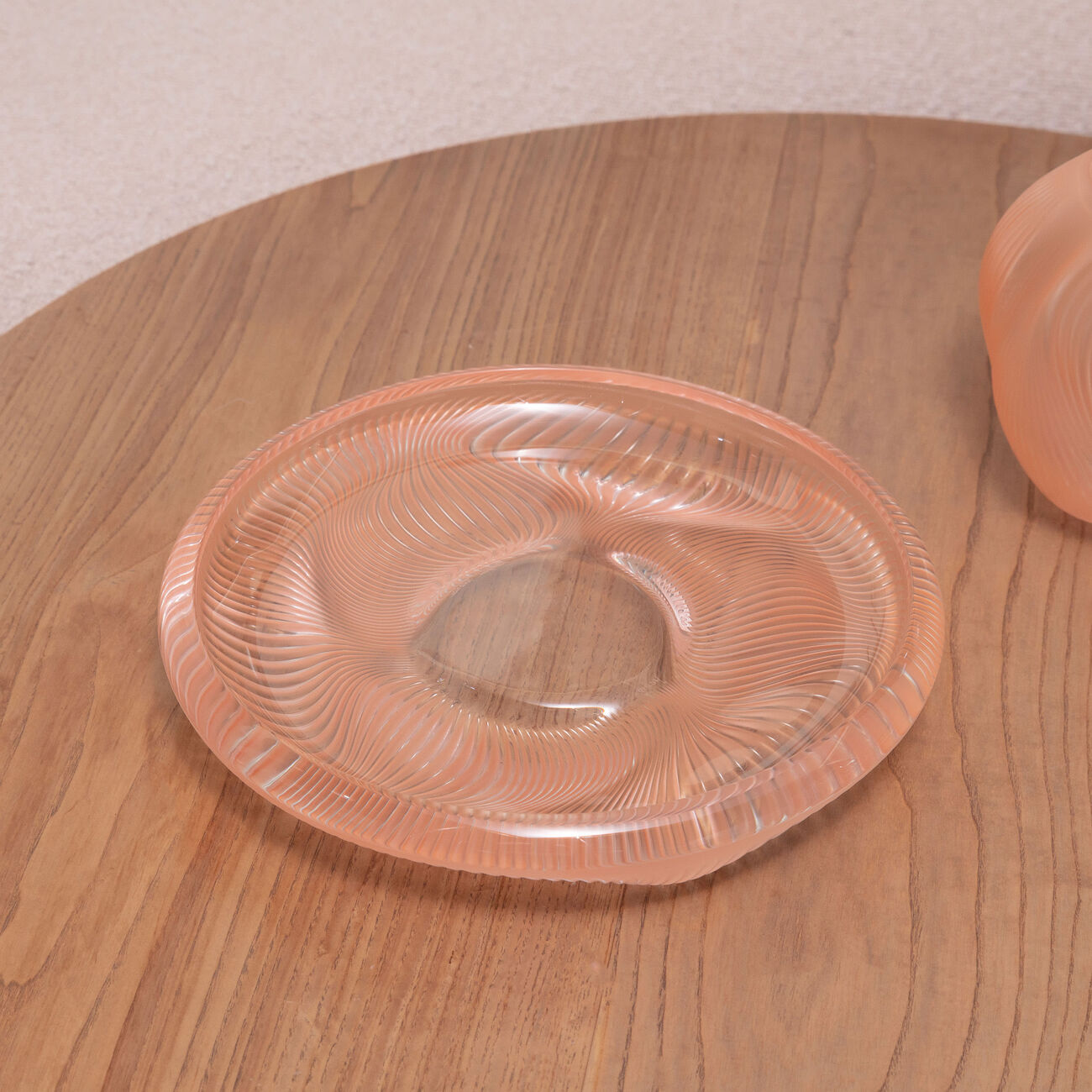 Alize Bowl Pink lalique alize bowl pink