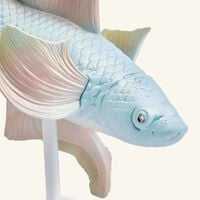 Betta Fish Sculpture Left Medium Pink lladro betta fish sculpture left medium pink