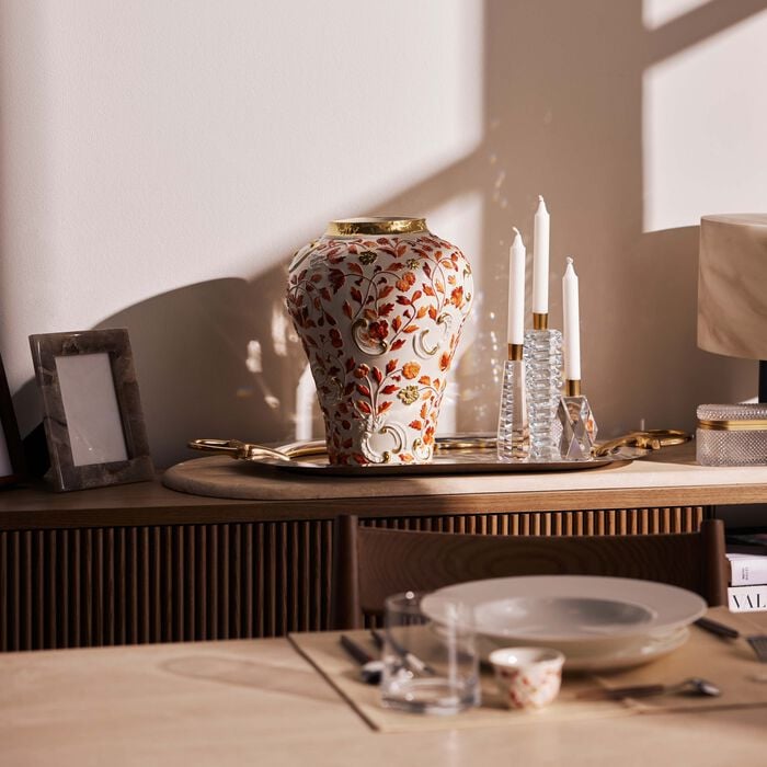 Taormina Vase Large Red villari taormina vase large red