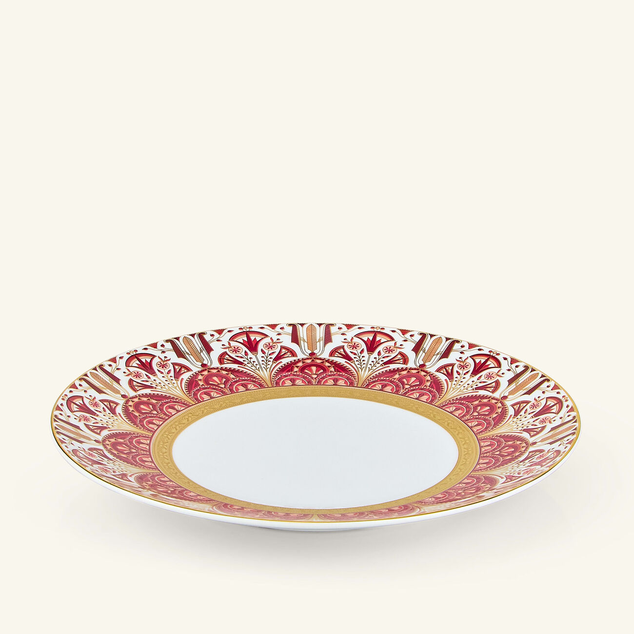 Reves Du Nil Pourpre Salad Plate Red 21cm haviland reves du nil pourpre salad plate red 21cm