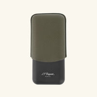 اس تي دوبون حافظة سيجار بنية