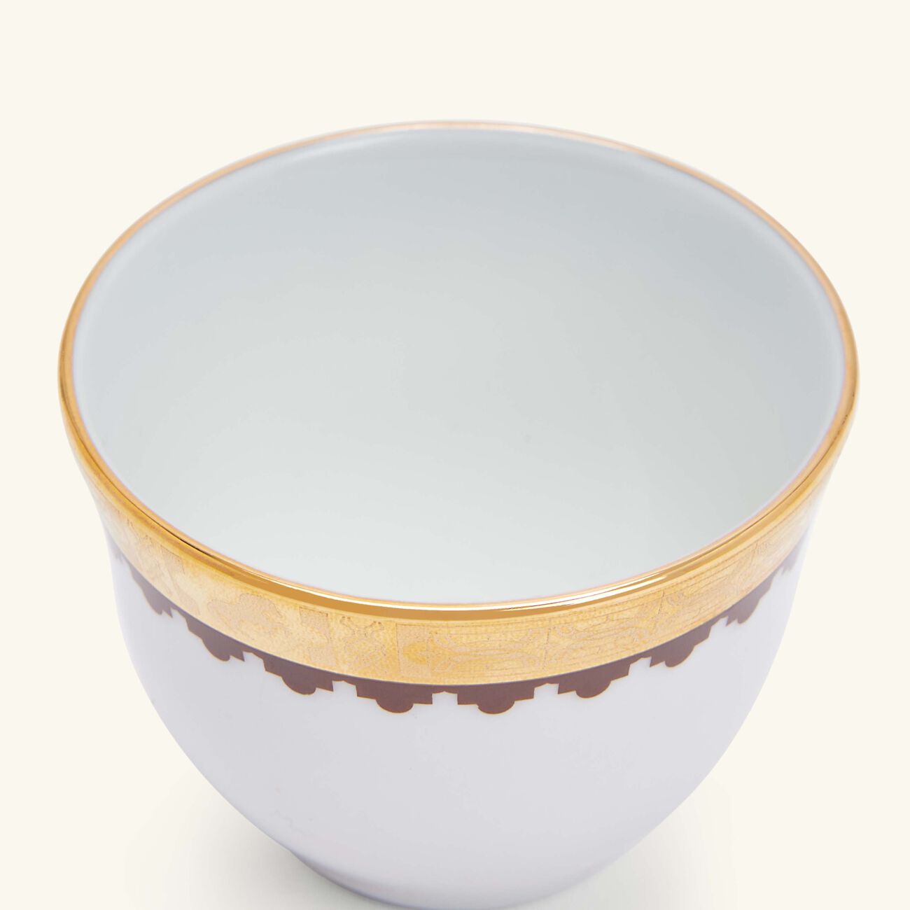 هافيلاند طقم كافالييه رويال المؤلف من 6 فناجين للقهوة العربية بنقوش ذهبية