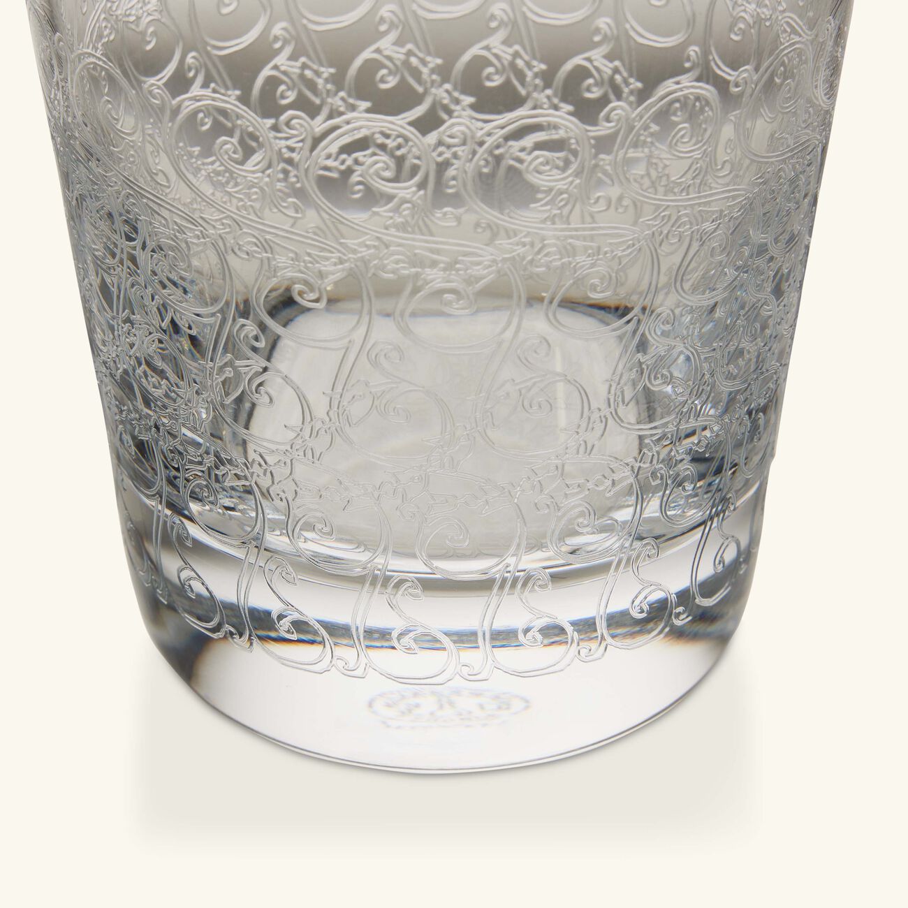 baccarat rohan drinking glass clear