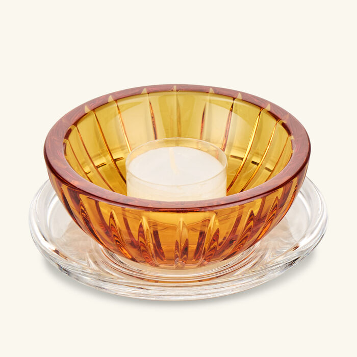 mario cioni   c lotus candle holder yellow