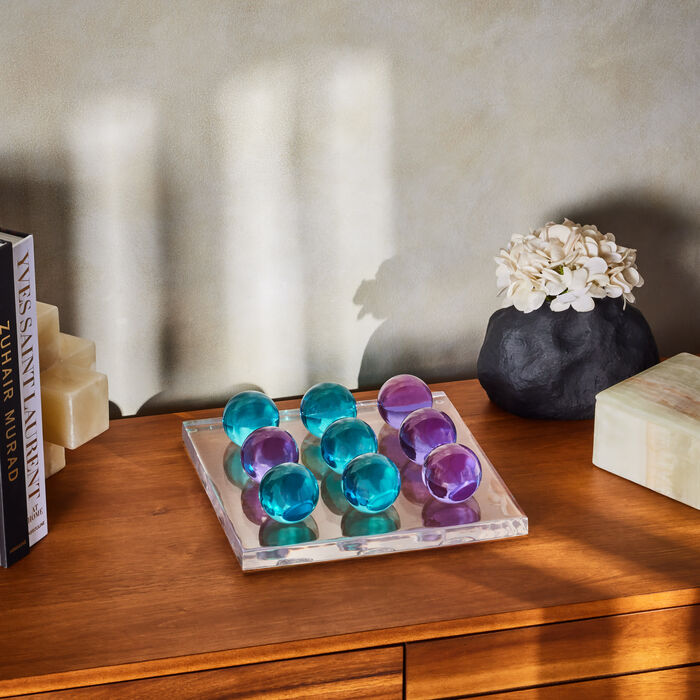 jonathan adler acrylic tic tac toe set