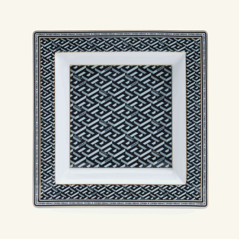 La Greca Signature Trinket Tray Square versace la greca signature trinket tray square