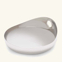 oh de christofle serving bowl large stainless steel