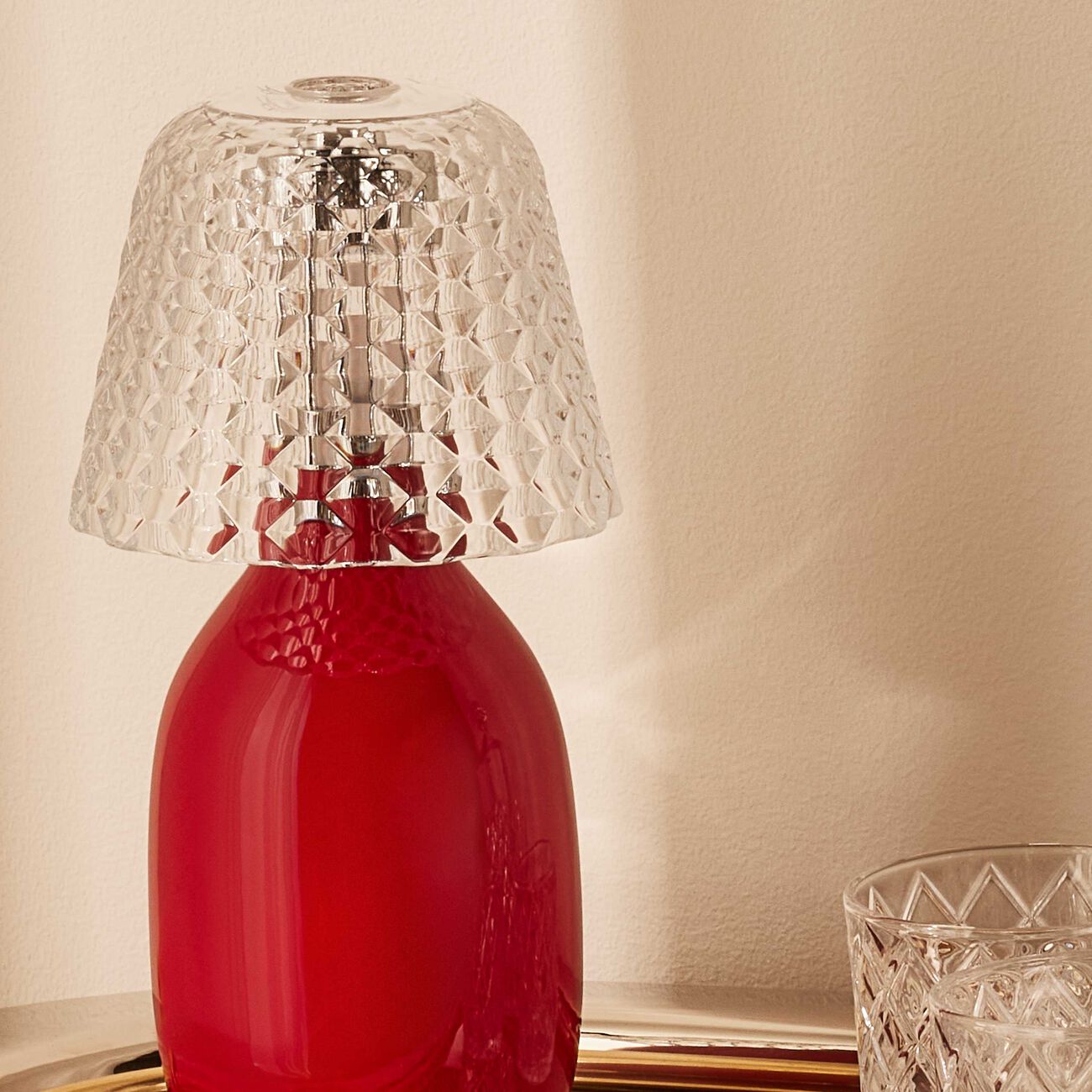 baccarat baby candy light nomadic lamp red