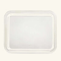 christofle albi serving tray rectangular small silver plated