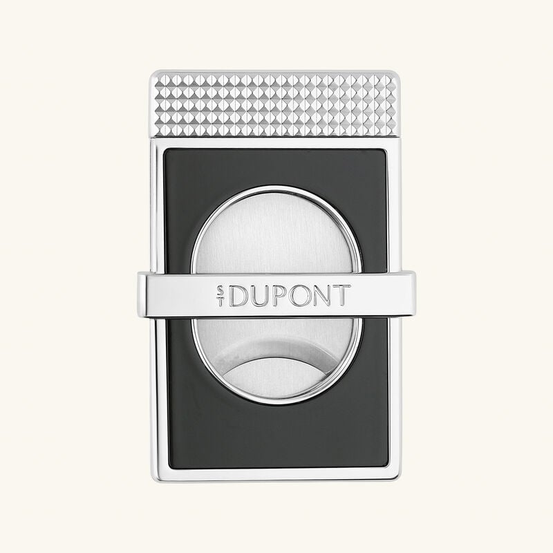 اس تي دوبون قاطعة سيجار رفيعة باللون الفضي