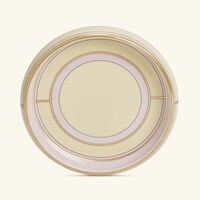ginori 1735 diva serving platter round yellow 17cm